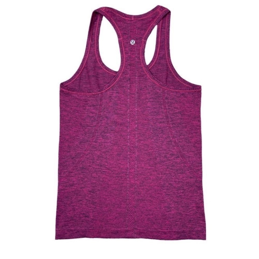 Lululemon Swiftly Tech Racerback in Heathered Berry Rumble - Picture 4 of 7